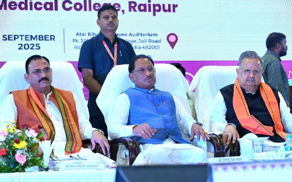 मुख्यमंत्री विष्णु देव साय ने किया एरोकॉन 2025 का शुभारंभ, कैंसर उपचार और शोध में मिलेगी नई दिशा .. Kshiti Technologies