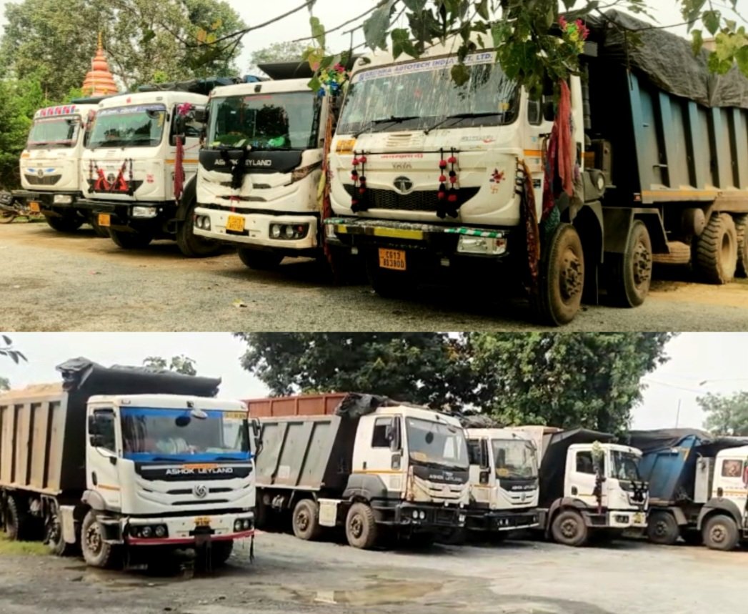 खनिज विभाग की लापरवाही बेनकाब, पुलिस ने पकड़े 7 अवैध रेत वाहन .. Kshiti Technologies खनिज विभाग की लापरवाही बेनकाब, पुलिस ने पकड़े 7 अवैध रेत वाहन .. Kshiti Technologies