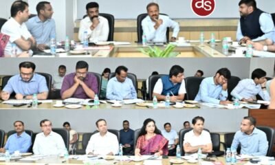 मुख्यमंत्री के प्रमुख सचिव ने नक्सल प्रभावित जिलों में विकास कार्यों की समीक्षा की .. Kshiti Technologies