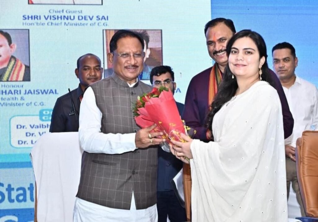 प्रदेश की 3 करोड़ जनता के आरोग्य के साथ विकसित छत्तीसगढ़ का सपना करेंगे पूरा : मुख्यमंत्री साय .. Kshiti Technologies