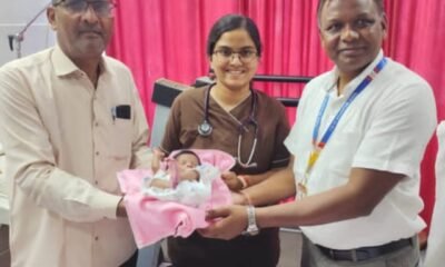 सिम्स अस्पताल में मिला नवजात शिशु, सौंपा चाइल्ड लाइन को .. Kshiti Technologies