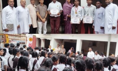 सरस्वती शिशु मंदिर उच्चतर माध्यमिक विद्यालय पाली के विद्यार्थियों ने एथलेटिक्स प्रतियोगिता में किया शानदार प्रदर्शन .. Kshiti Technologies