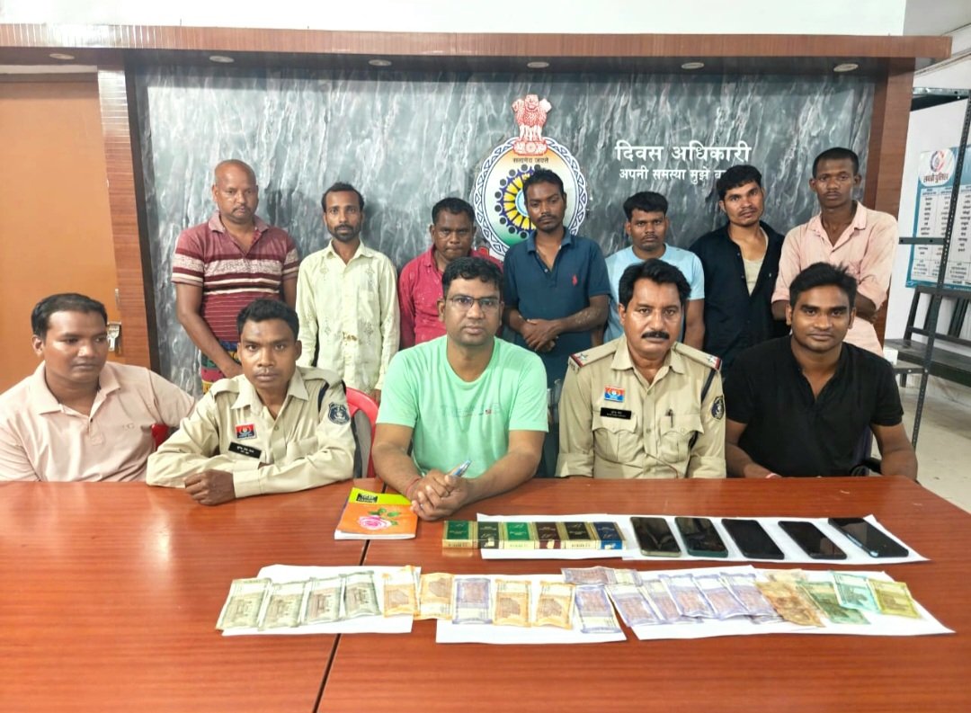 भेड़ापाली में पुलिस की बड़ी कार्रवाई, सात जुआरी रंगेहाथ गिरफ्तार .. Kshiti Technologies