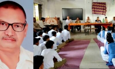 शासकीय उच्चतर माध्यमिक विद्यालय सकरेलीकला में समीक्षा बैठक सम्पन्न .. Kshiti Technologies