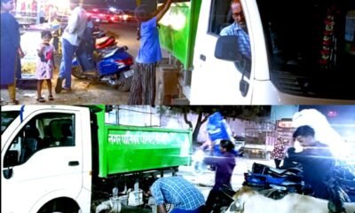 नवरात्रि पर नगर होगा स्वच्छ: कलेक्टर के निर्देश पर शुरू हुआ रात्रिकालीन कचरा कलेक्शन .. Kshiti Technologies