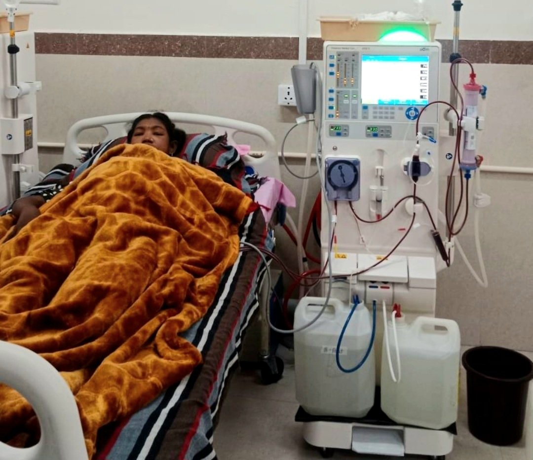 सक्ती में डायलिसिस यूनिट का पहला सफल डायलिसिस, स्वास्थ्य सेवाओं में मील का पत्थर .. Kshiti Technologies सक्ती में डायलिसिस यूनिट का पहला सफल डायलिसिस, स्वास्थ्य सेवाओं में मील का पत्थर .. Kshiti Technologies