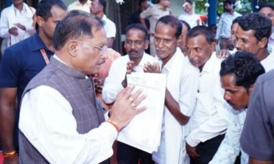 मुख्यमंत्री विष्णु देव साय को दीप पर्व की शुभकामनाएं देने बगिया में लगा रहा तांता .. Kshiti Technologies