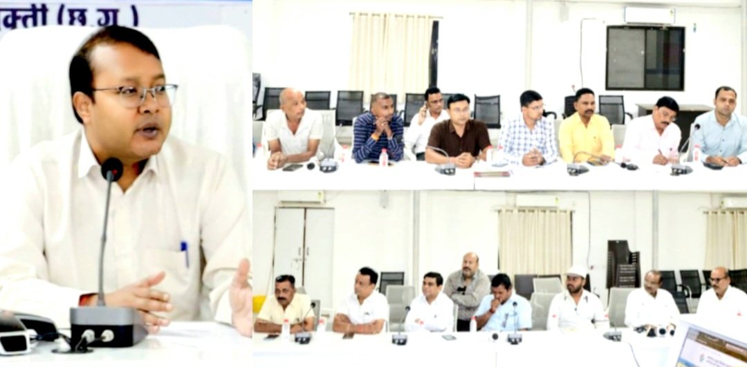 विशेष गहन पुनरीक्षण कार्यक्रम की जानकारी देते हुए कलेक्टर तोपनो ने की प्रेसवार्ता .. Kshiti Technologies