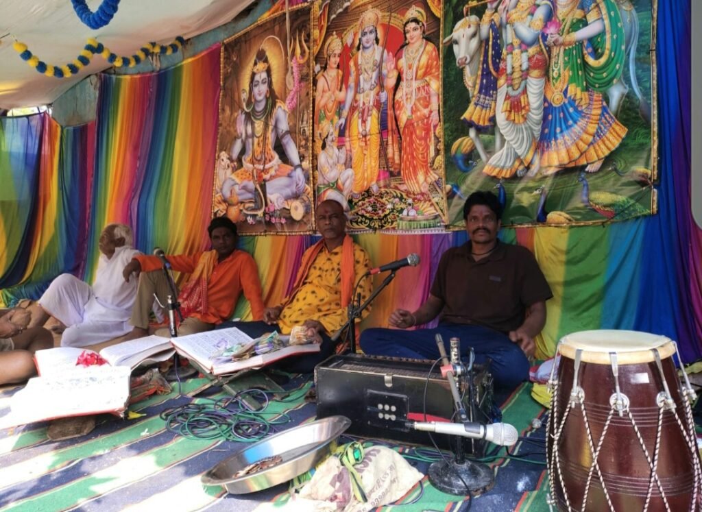 राजापारा वार्ड क्रमांक 3 में कार्तिक रामायण का हुआ भव्य समापन .. Kshiti Technologies