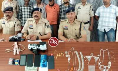 मरकामगोढ़ी चोरी कांड का खुलासा — पाँच आरोपी गिरफ्तार, 4.84 लाख रुपये का सामान बरामद .. Kshiti Technologies