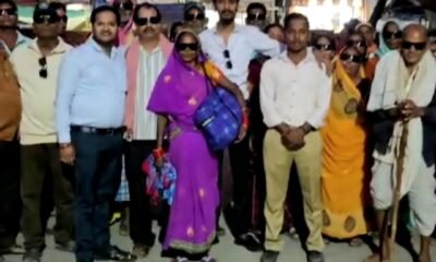 स्व. संतोष अग्रवाल की स्मृति में आयोजित शिविर से 100 मरीज मोतियाबिंद ऑपरेशन करवाकर सकुशल लौटे .. Kshiti Technologies