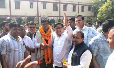 अग्रसेन चौक में वित्त मंत्री ओपी चौधरी का जोरदार स्वागत, भाजपा कार्यकर्ताओं में उत्साह .. Kshiti Technologies