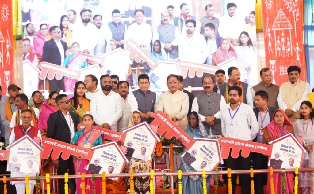 प्रधानमंत्री मोदी की हर गारंटी को पूरा कर रही है छत्तीसगढ़ सरकार —मुख्यमंत्री साय .. Kshiti Technologies