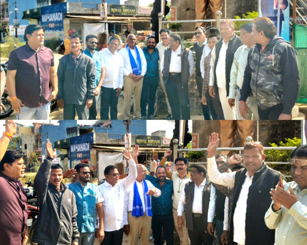 सक्ती के कांग्रेसजनों ने बाबा साहेब आंबेडकर को महापरिनिर्वाण दिवस पर दी श्रद्धांजलि .. Kshiti Technologies सक्ती के कांग्रेसजनों ने बाबा साहेब आंबेडकर को महापरिनिर्वाण दिवस पर दी श्रद्धांजलि .. Kshiti Technologies